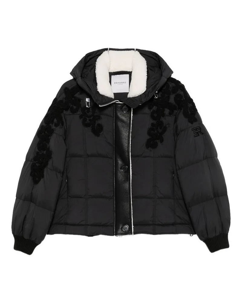 Ermanno Scervino Daunenjacke - Schwarz Schwarz