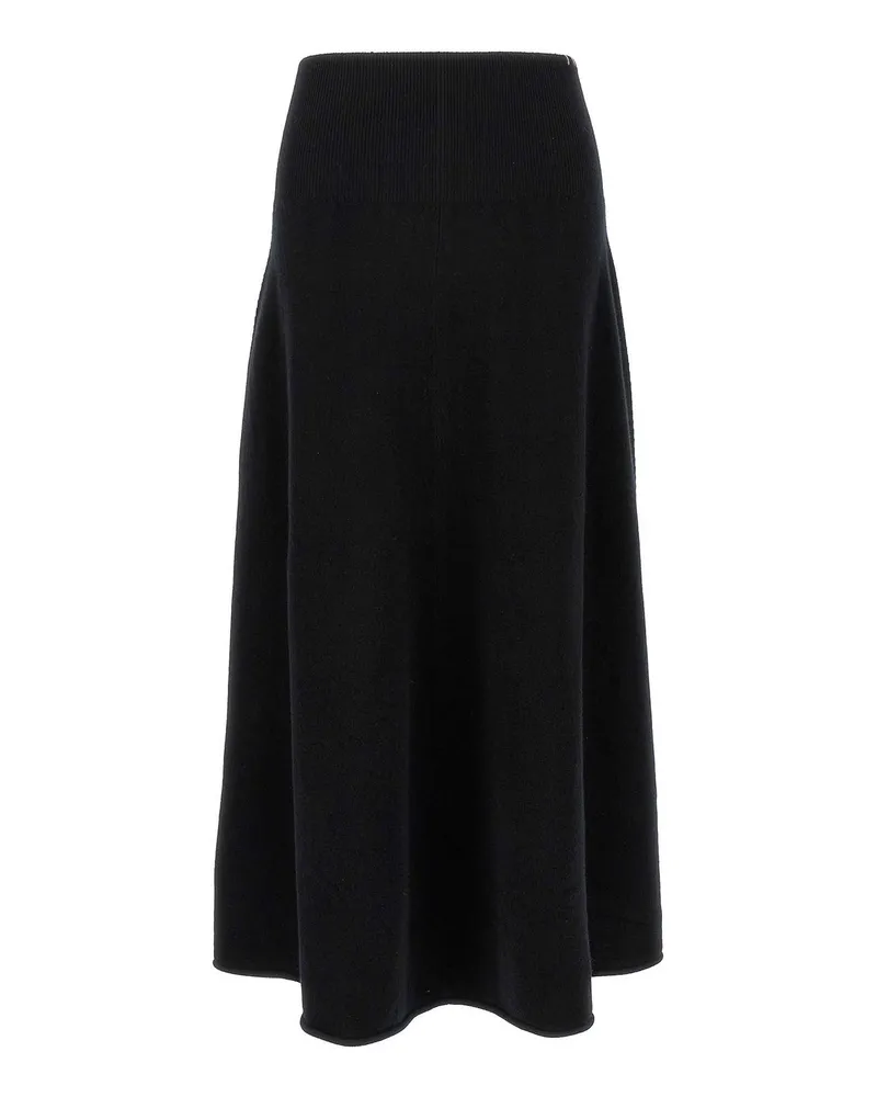 extreme cashmere Schlagjeans - Schwarz Schwarz