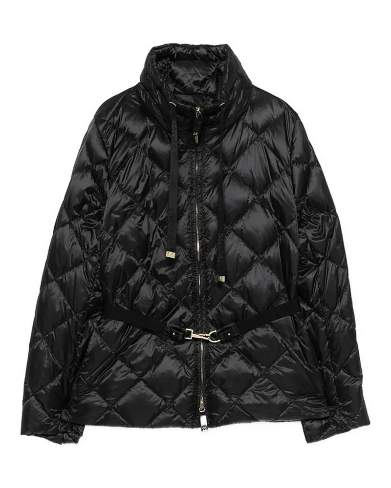 Max Mara Daunenjacke - Schwarz Schwarz