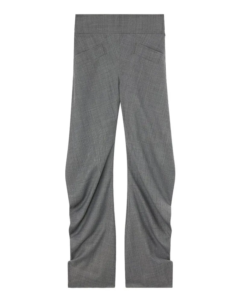 Ganni Casual Hose - Grau Grau