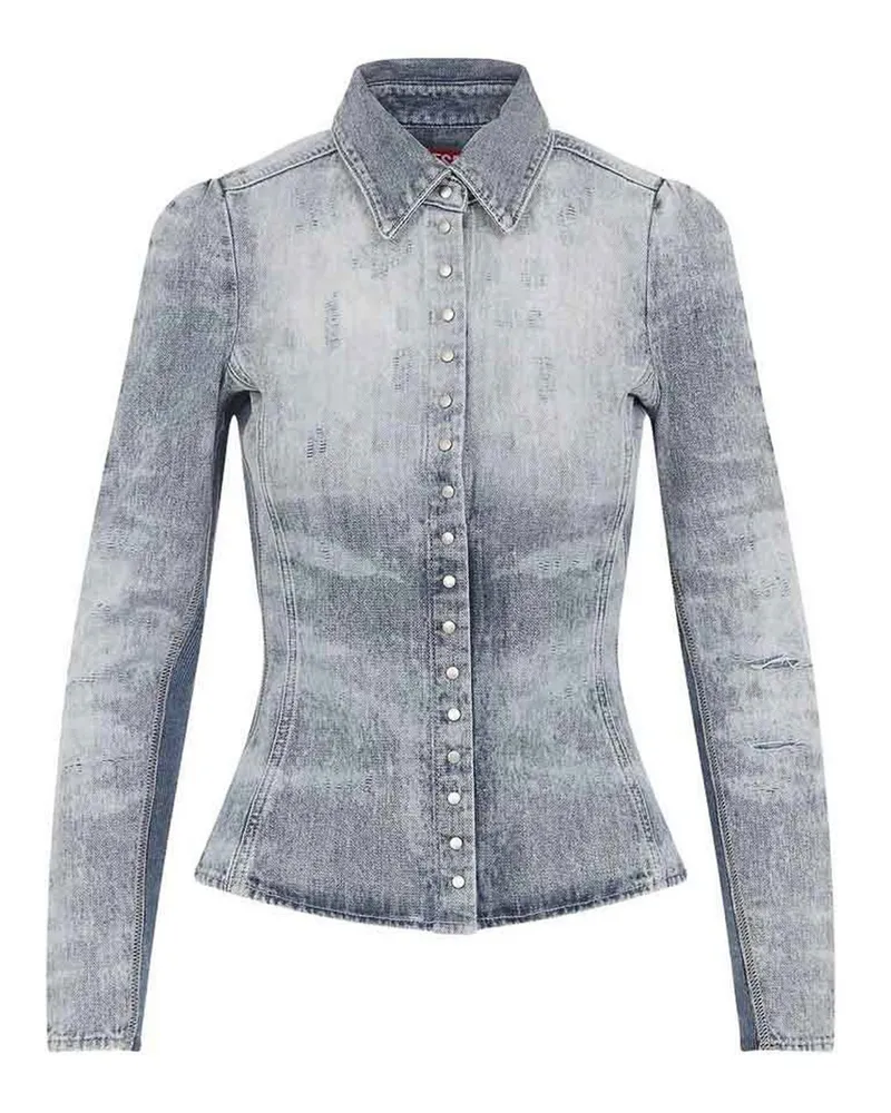 Diesel Hemd - Blau Blau