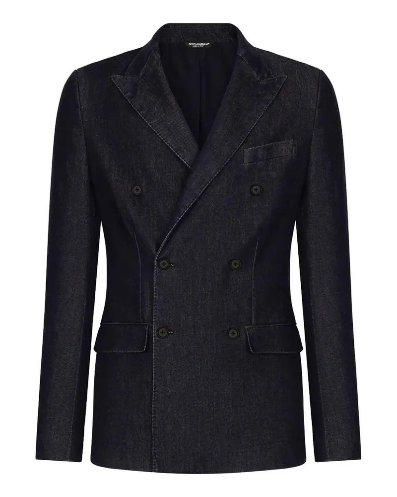 Dolce & Gabbana Casualjacke - Schwarz Schwarz