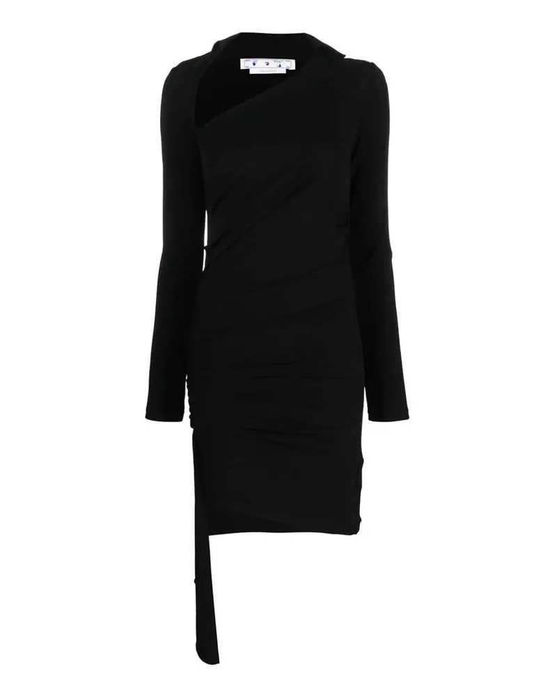 OFF-WHITE Knielanges Kleid - Schwarz Schwarz