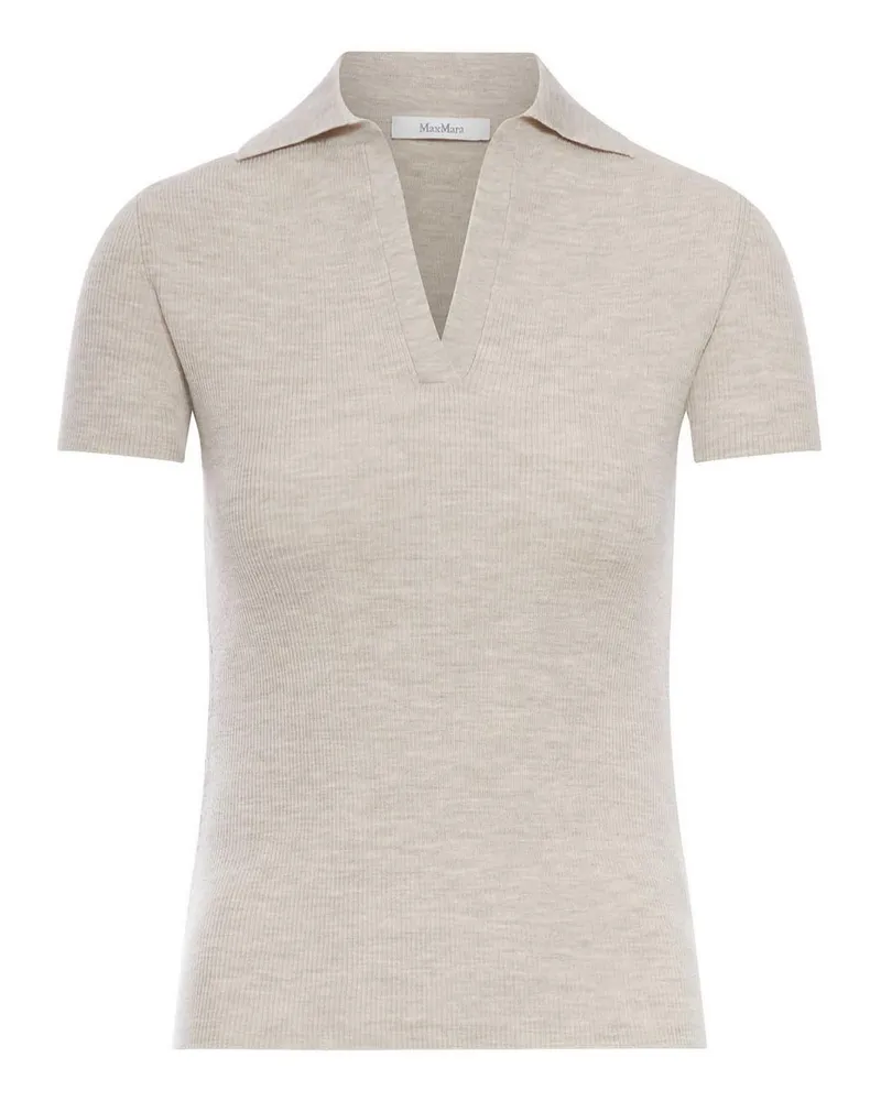 Max Mara Poloshirt - Nude Nude