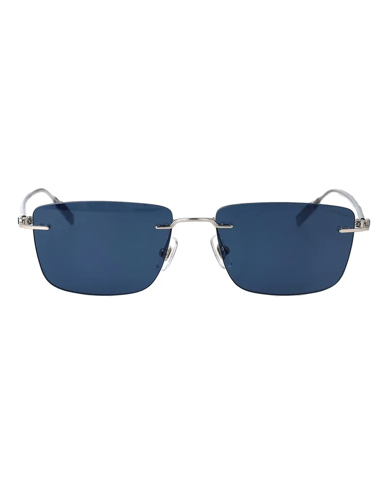 Montblanc Sonnenbrille - Silber Silber