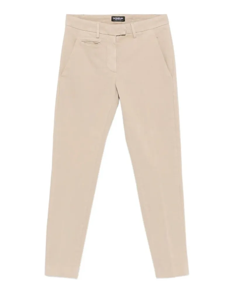 Dondup Straight Leg Jeans - Beige Beige