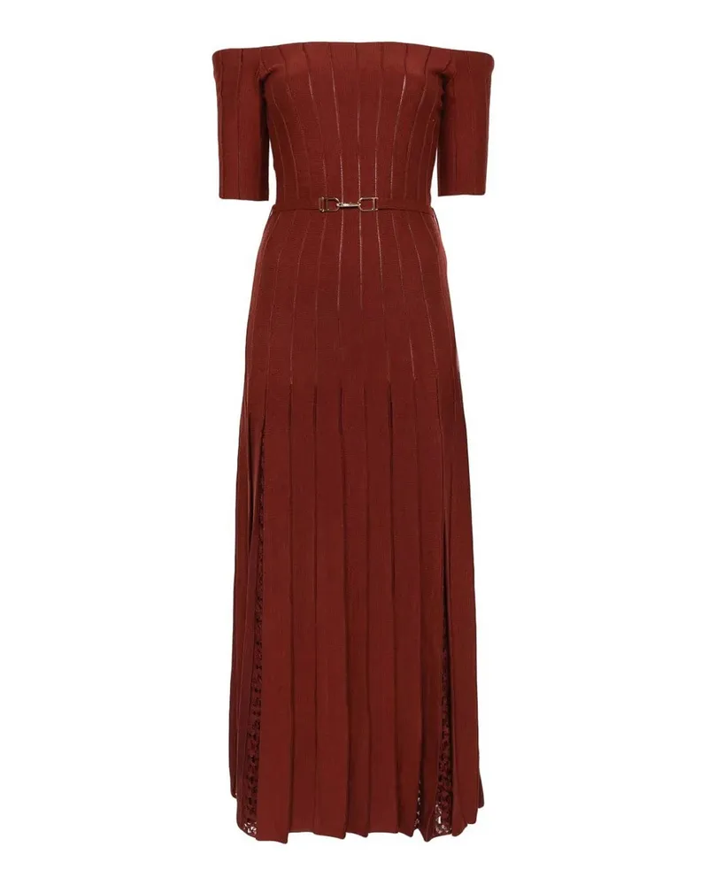 Gabriela Hearst Maxikleid - Braun Braun