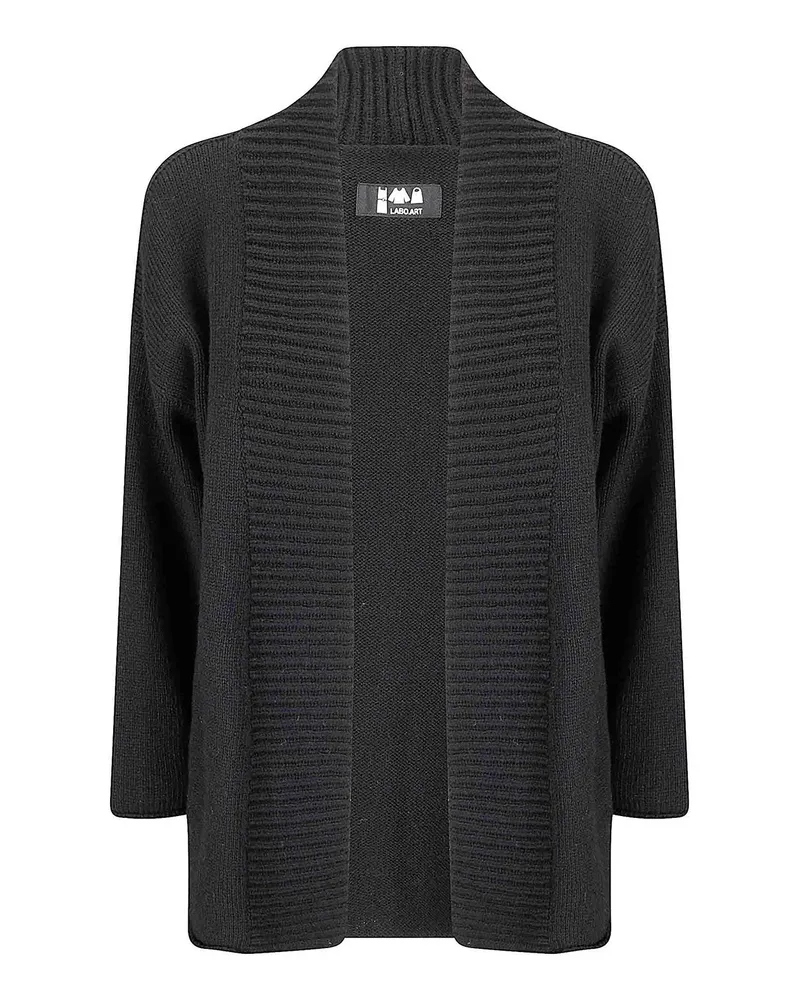 LABO.ART Labo. Art Cardigan - Schwarz Schwarz