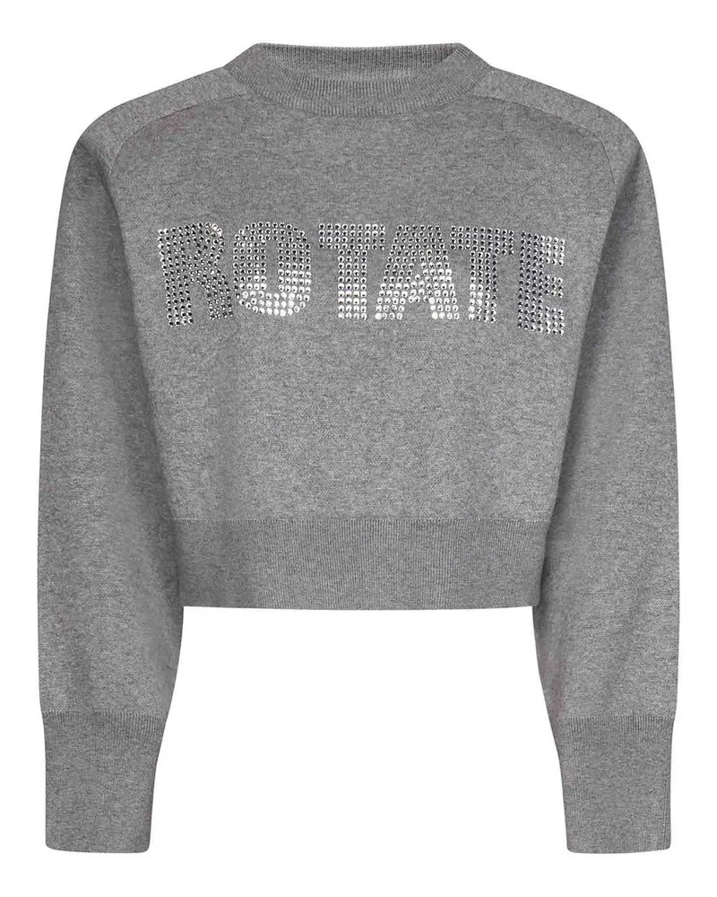 ROTATE Birger Christensen Sweatshirt - Grau Grau