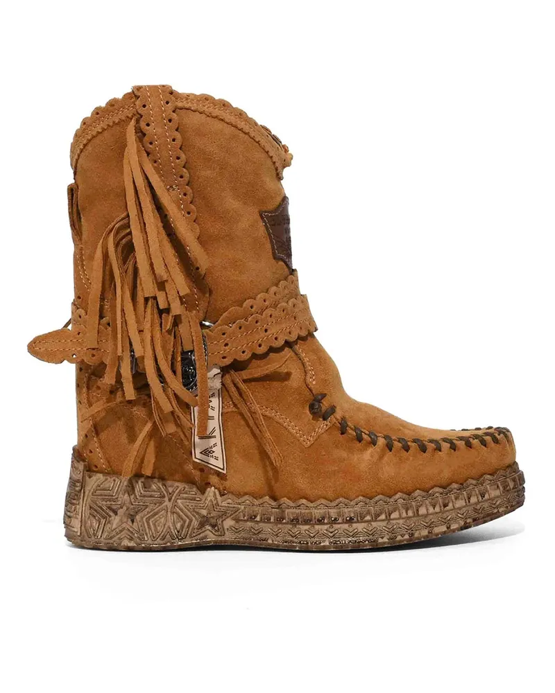 El Vaquero Stiefel - Beige Beige