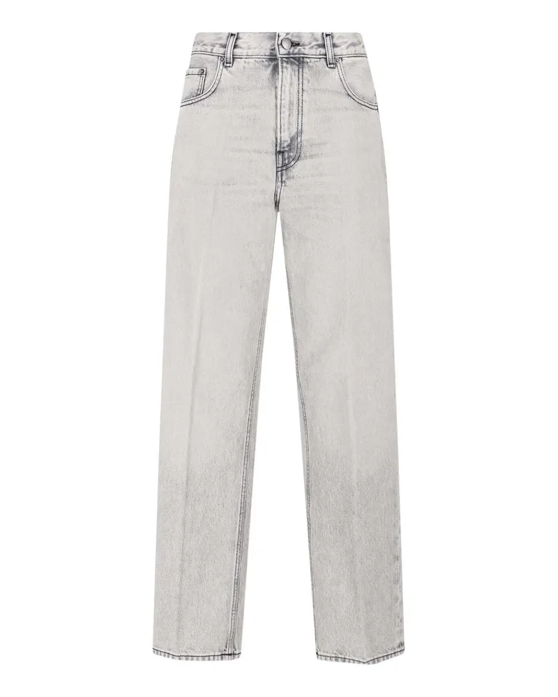 Haikure Straight Leg Jeans - Grau Grau