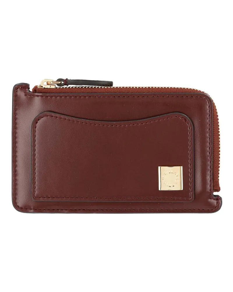 Stella McCartney Portemonnaie - Dunkelrot Dunkelrot