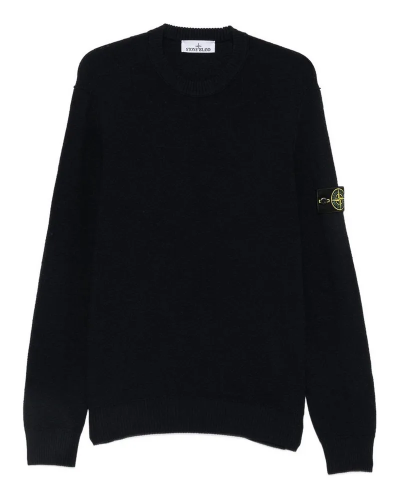 Stone Island Rundhalspullover - Dunkelblau Dunkelblau