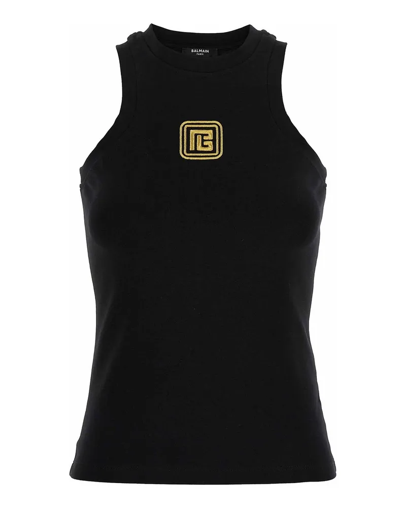 Balmain Top - Schwarz Schwarz