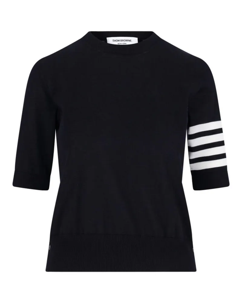 Thom Browne U-Boot-Pullover - Blau Blau