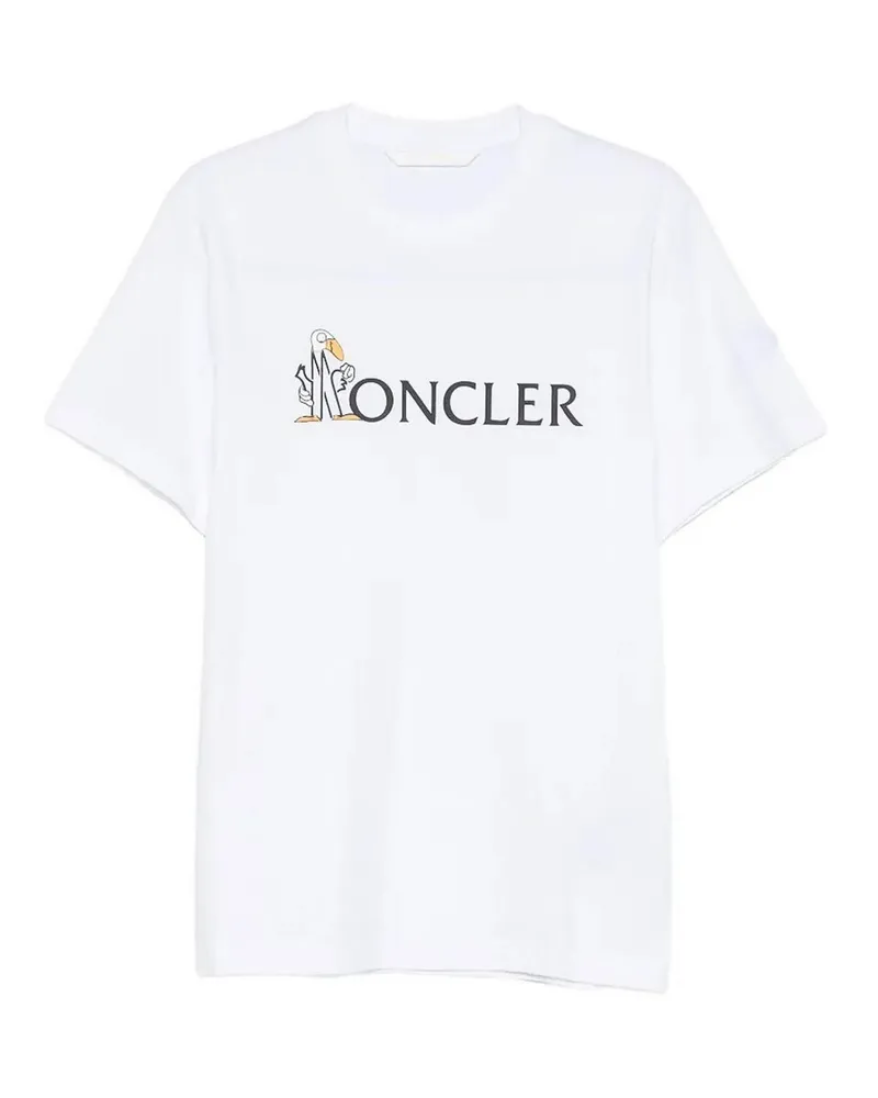 Moncler T-Shirt - Weiß Weiß