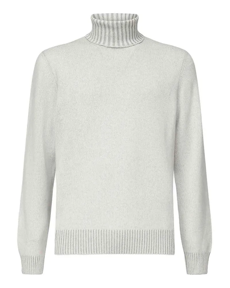 Giuliano Galiano Rollkragenpullover - Grau Grau