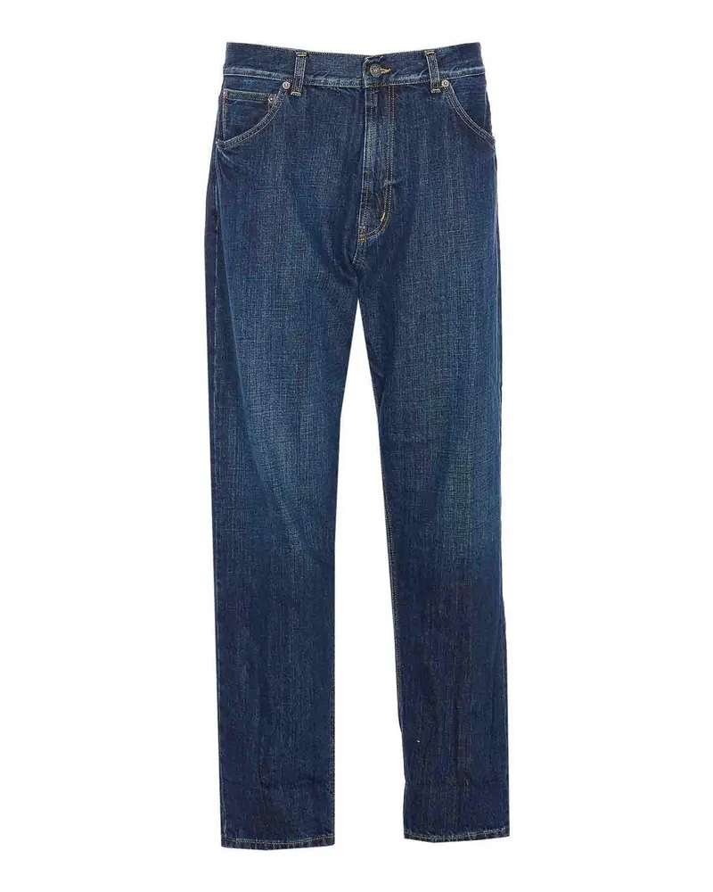 Dondup Straight Leg Jeans - Blau Blau