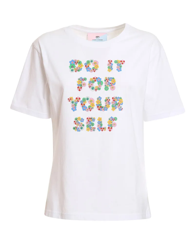 Chiara Ferragni T-Shirt - Weiß Weiß