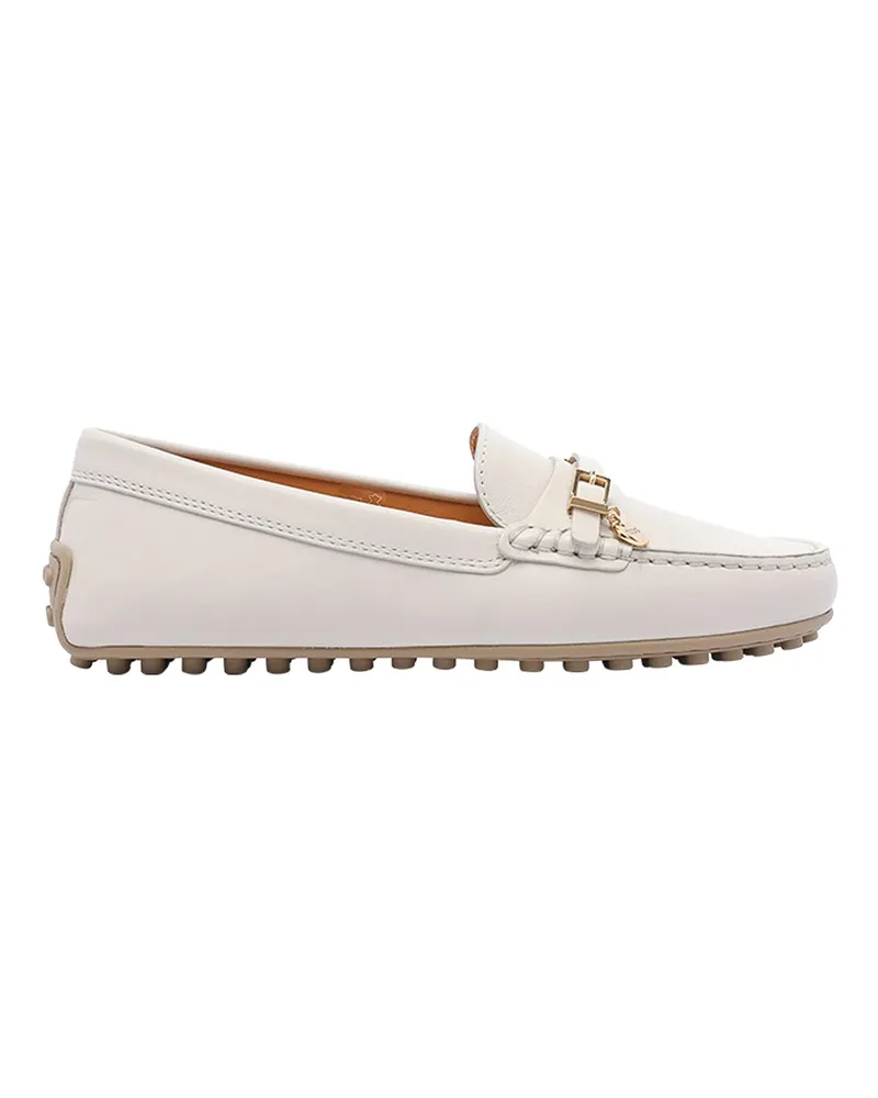 TOD'S Mokassins - Weiß Weiß