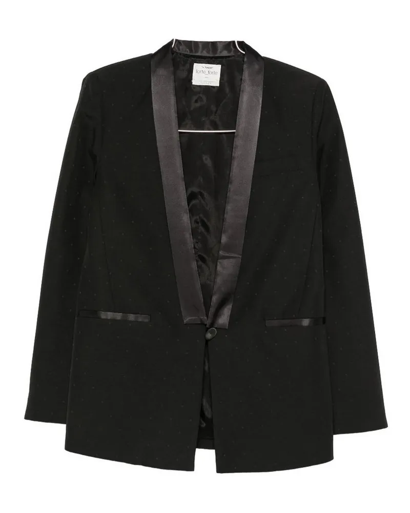 forte_forte Abendjacke - Schwarz Schwarz