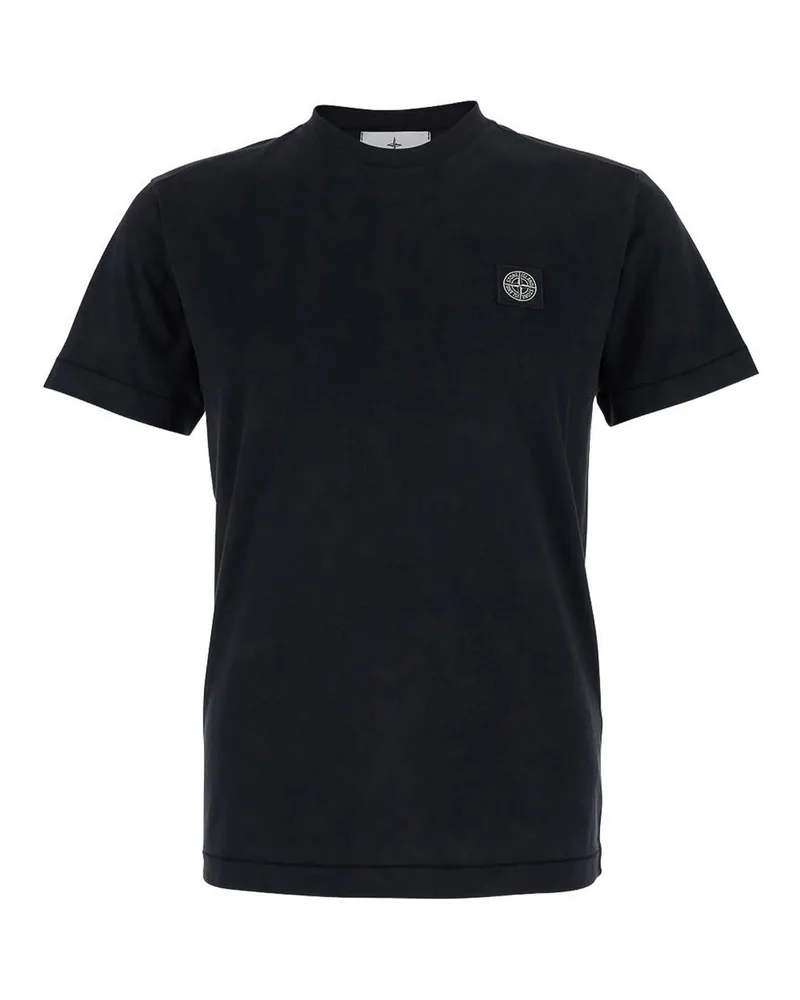 Stone Island T-Shirt - Schwarz Schwarz