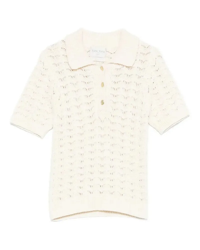 forte_forte Poloshirt - Weiß Weiß