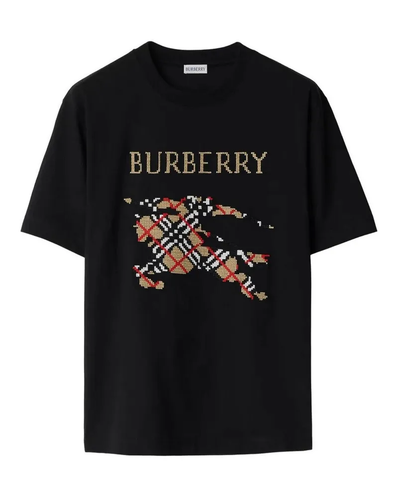 Burberry T-Shirt - Schwarz Schwarz