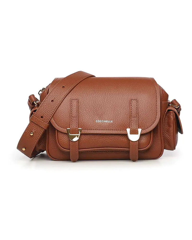 Coccinelle Schultertasche - Beige Beige