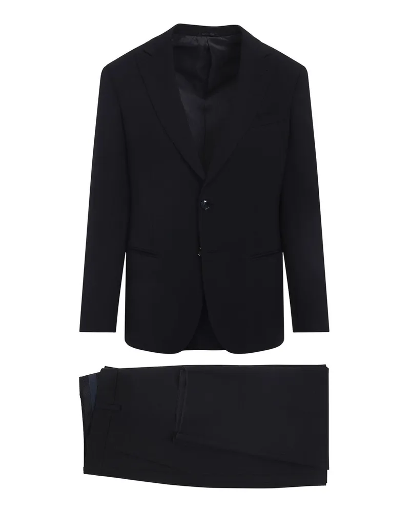 Giorgio Armani Eleganter Anzug - Blau Blau