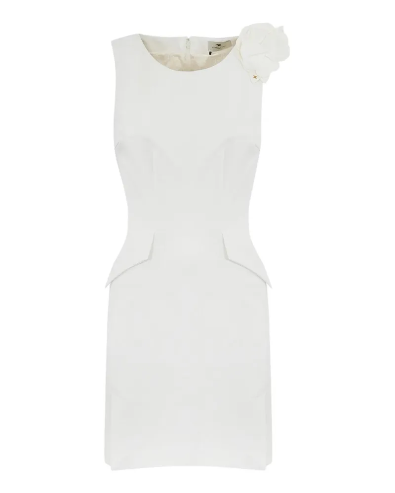 Elisabetta Franchi Knielanges Kleid - Weiß Weiß
