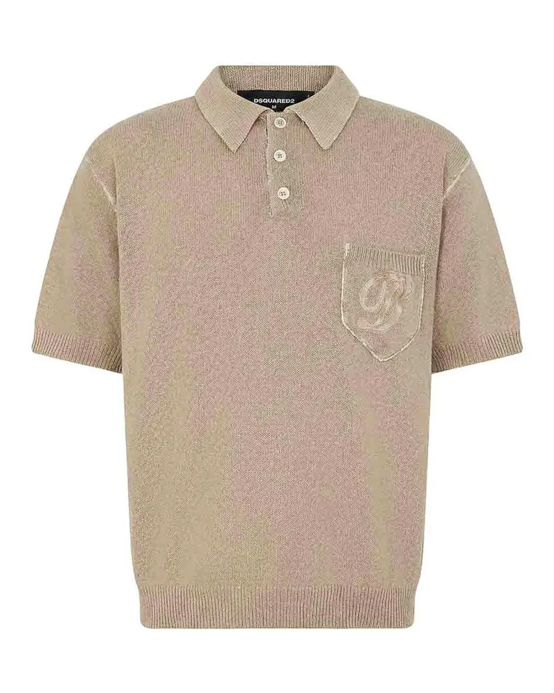 Dsquared2 Poloshirt - Beige Beige