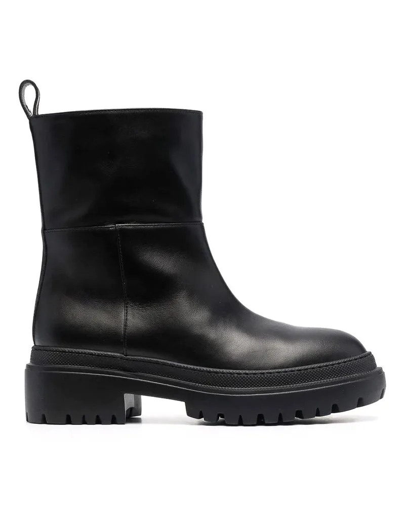L'Autre Chose Stiefel - Schwarz Schwarz