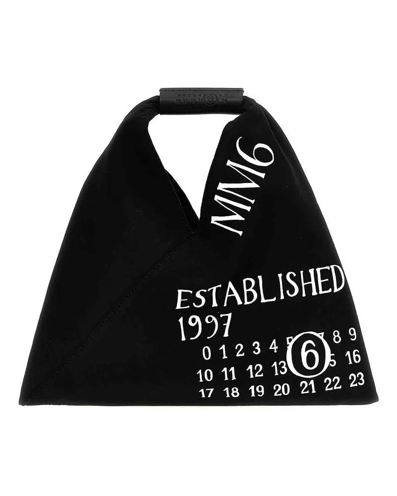 Maison Margiela Shopper - Weiß Schwarz