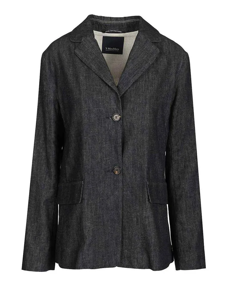 Max Mara Jeansjacke - Blau Blau