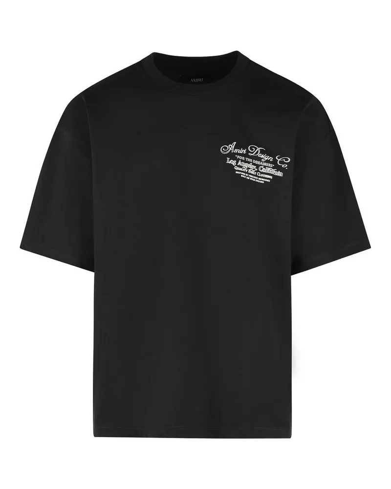 Amiri T-Shirt - Schwarz Schwarz