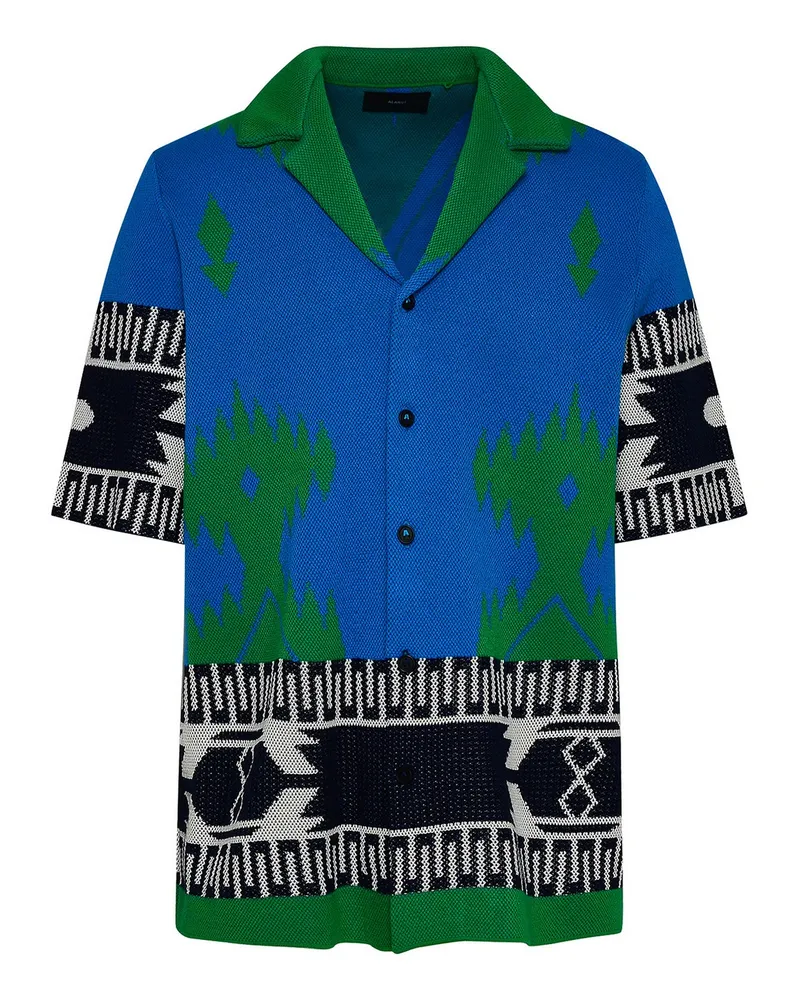 Alanui Hemd mit Jacquard-Motif Bunt