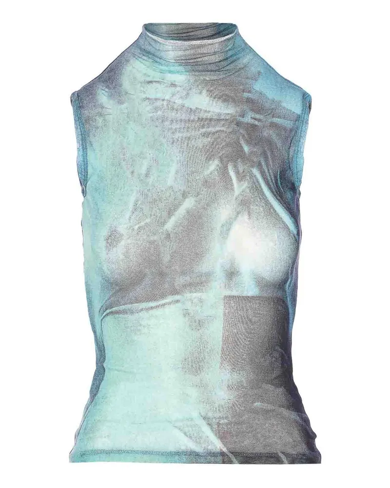 Jean Paul Gaultier Top - Blau Blau