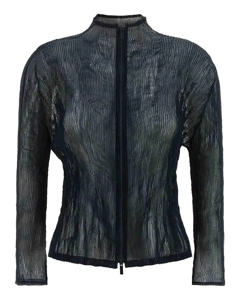 Issey Miyake Cardigan - Blau Blau