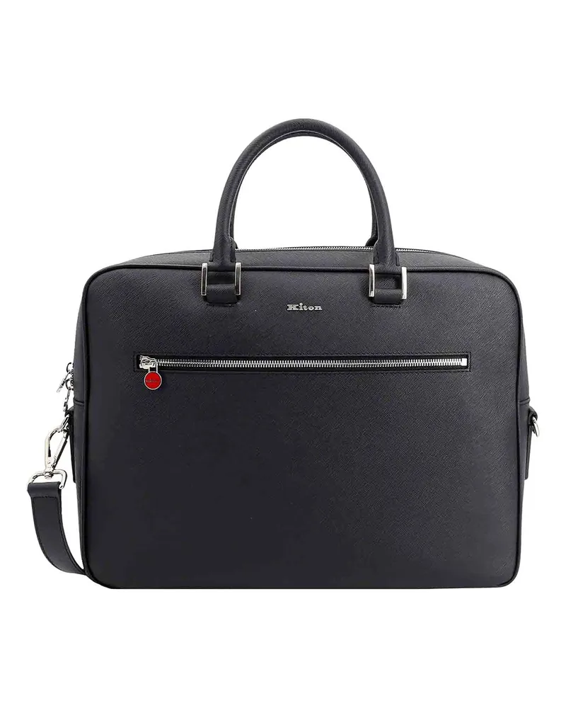 Kiton Umhängetasche - Schwarz Schwarz