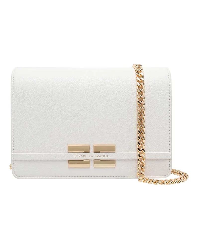 Elisabetta Franchi Umhängetasche - Weiß Weiß