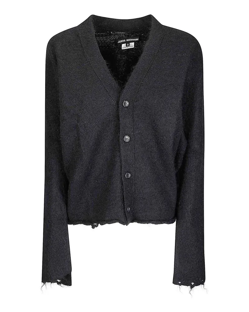 Junya Watanabe Rundhalspullover - Schwarz Schwarz