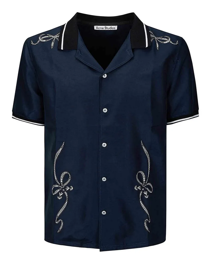 Acne Studios Hemd - Dunkelblau Dunkelblau