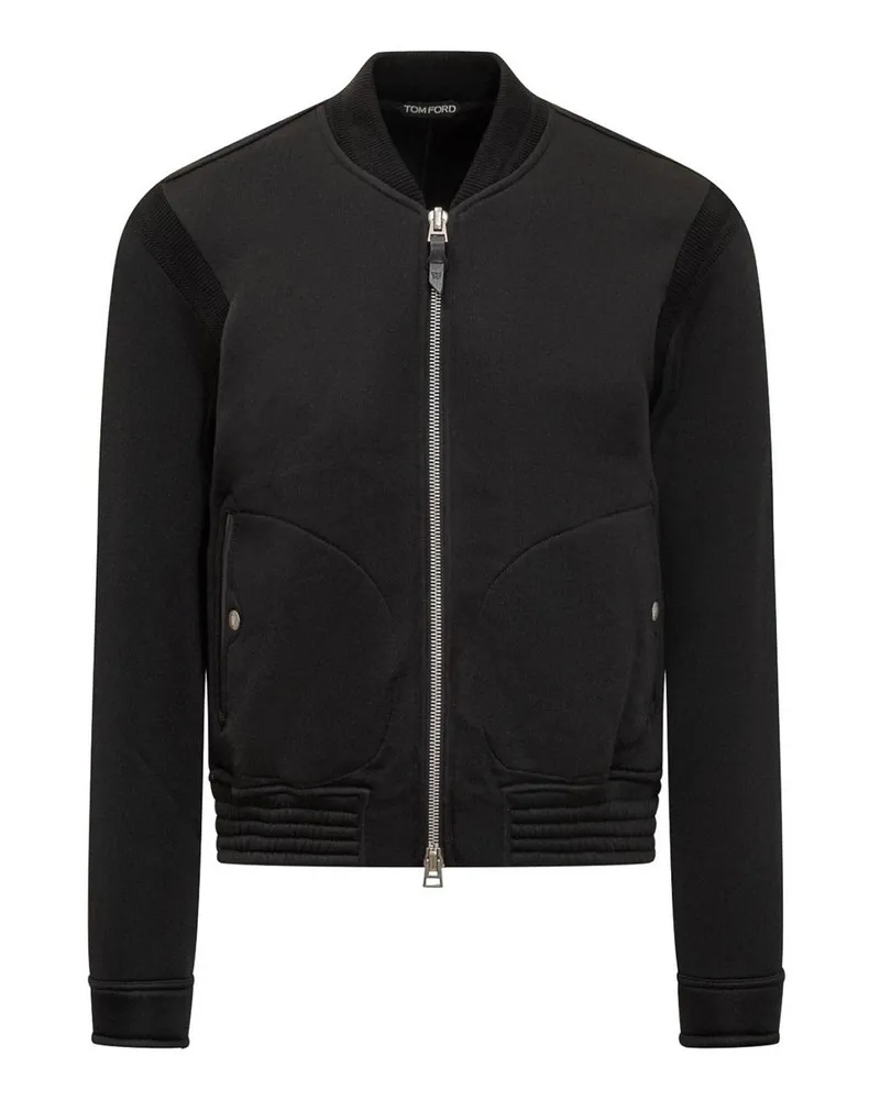 Tom Ford Bomberjacke - Schwarz Schwarz