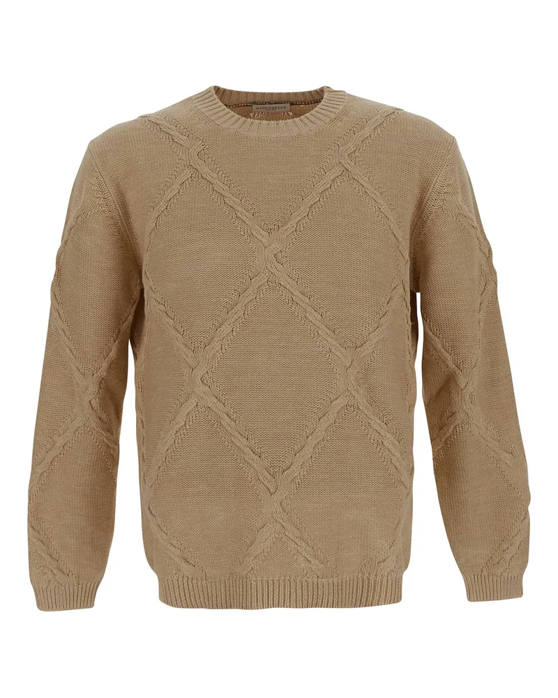 Ballantyne Strickpullover Braun