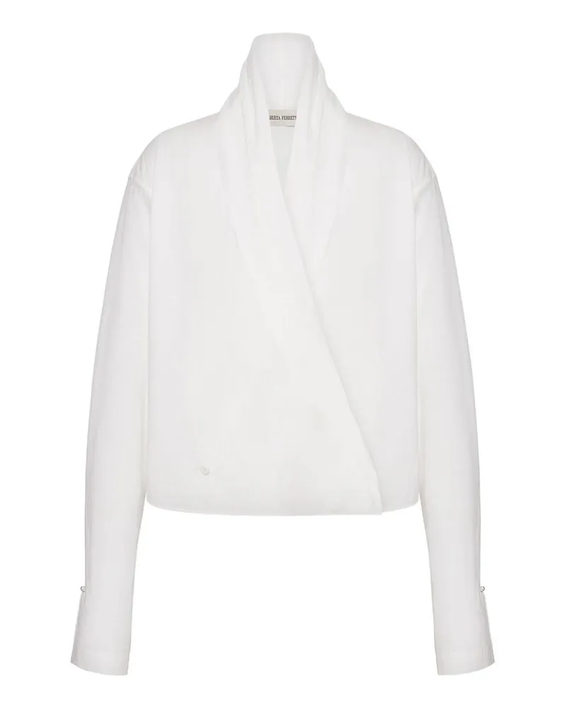 Alberta Ferretti Bluse - Weiß Weiß