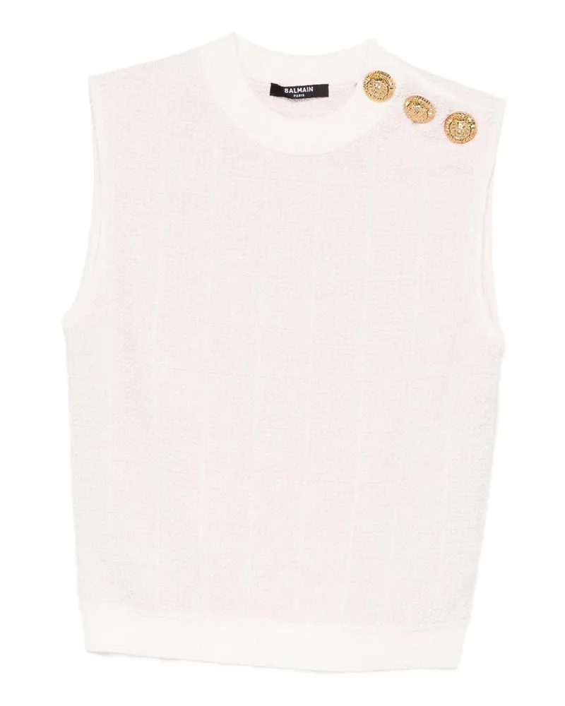 Balmain Top - Nude Nude