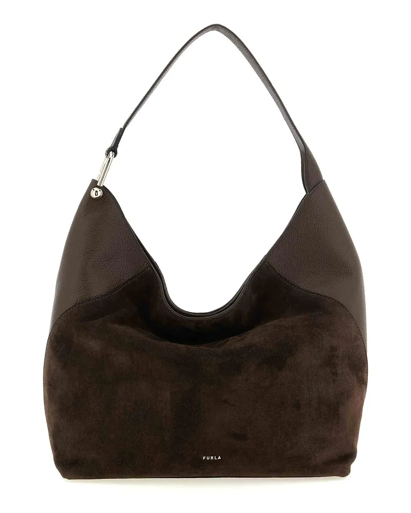 Furla Schultertasche - Braun Braun