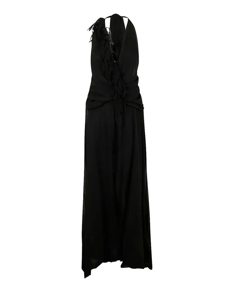 Blumarine Maxikleid - Schwarz Schwarz