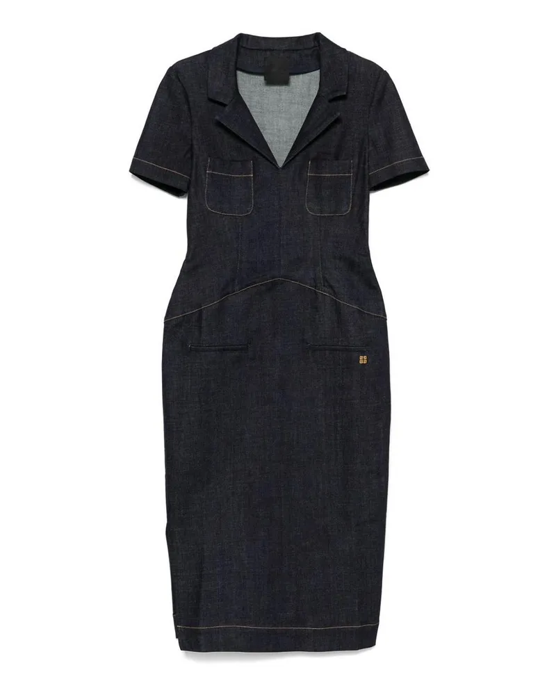 Givenchy Maxikleid - Dunkles Jeansblau Dunkles